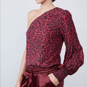 Allen shearers one shoulder top